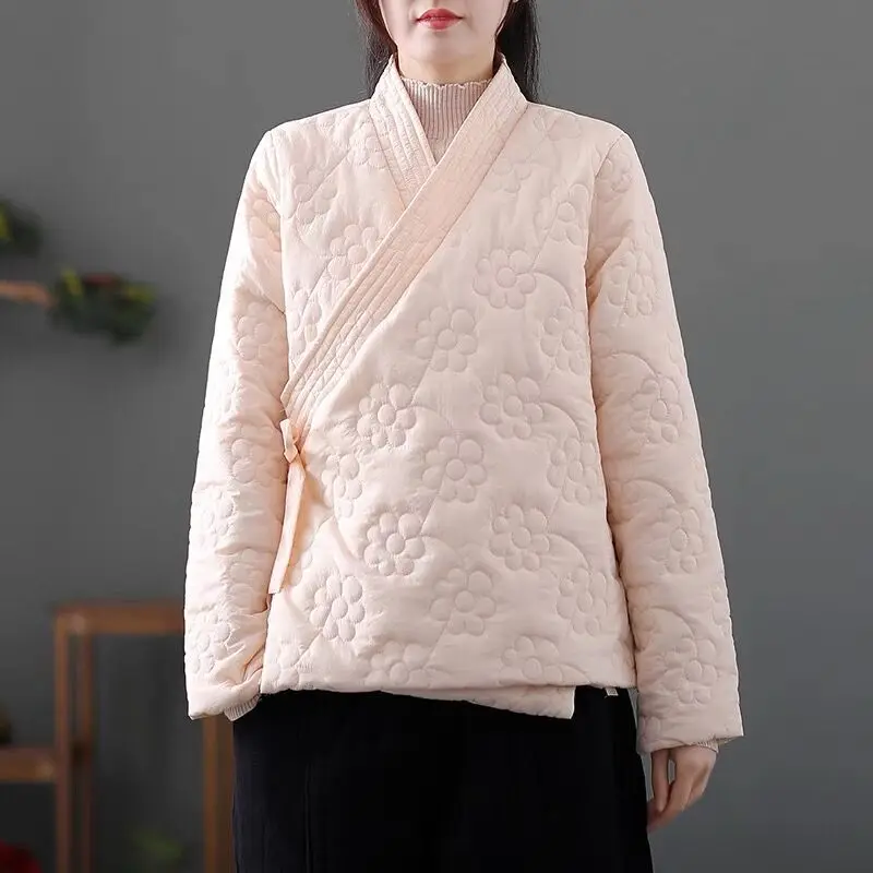 Chinese Flower Cotton Padded Clothes Padded Jacket 2022 Winter Retro Slant Placket Flowers Loose Warm Tea Dress Print Vintage
Chinese Flower Cotton Padded Clothes Padded Jacket 2022 Winter Retro Slant Placket Flowers Loose Warm Tea Dress Print Vintage