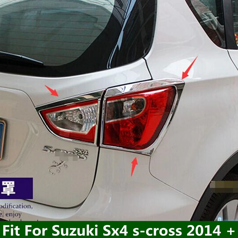 Rear Tail Lamp Shade Cover Trim Tailgate Lights Hoods Decoration Stickers Frame ABS For Suzuki Sx4 s-cross 2014 - 2020 Accessory
Rear Tail Lamp Shade Cover Trim Tailgate Lights Hoods Decoration Stickers Frame ABS For Suzuki Sx4 s-cross 2014 - 2020 Accessory
