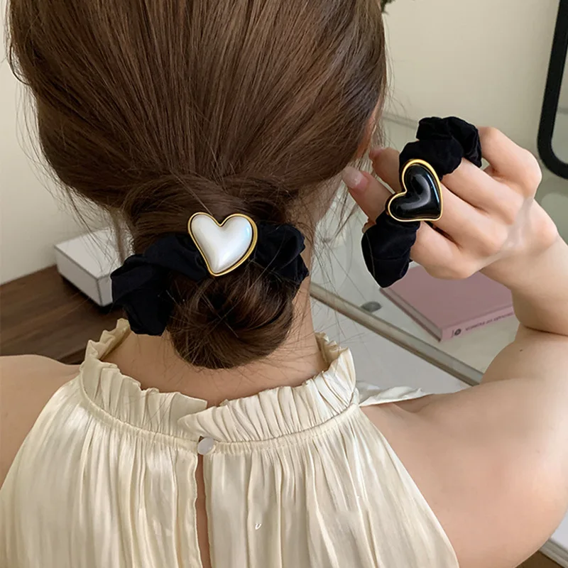 Love Large Intestine Hair Circle Sweet Women Elastic Scrunchies Simple Retro Headdress Fashion Horsetail Holder Hair Accessories
Love Large Intestine Hair Circle Sweet Women Elastic Scrunchies Simple Retro Headdress Fashion Horsetail Holder Hair Accessories