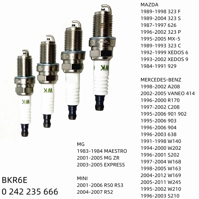 ZFR5FGP BKR6E автомобильная свеча зажигания двигателя для MERCEDES-BENZ W163 W169 W245 W210 S210
ZFR5FGP BKR6E автомобильная свеча зажигания двигателя для MERCEDES-BENZ W163 W169 W245 W210 S210