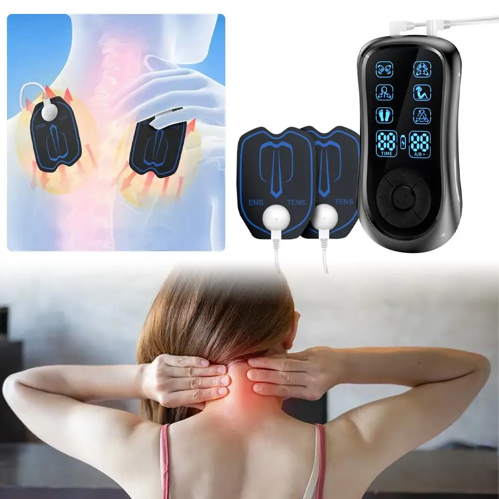 EMS TENS Neck Massager Pulse Massage With 6 Massage Modes LCD Acupuncture Massager For Pain Relief From Back Shoulder Neck L7F5
EMS TENS Neck Massager Pulse Massage With 6 Massage Modes LCD Acupuncture Massager For Pain Relief From Back Shoulder Neck L7F5