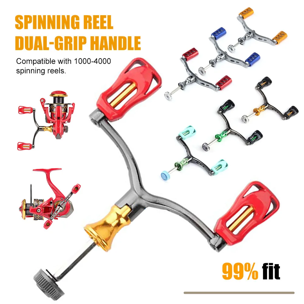 Fishing Reel Handle Metal Rocker Arm for 1000-4000 Spinning Reel Dual Grip Handle Replacement for Left Right Fishing Accessories
Fishing Reel Handle Metal Rocker Arm for 1000-4000 Spinning Reel Dual Grip Handle Replacement for Left Right Fishing Accessories
