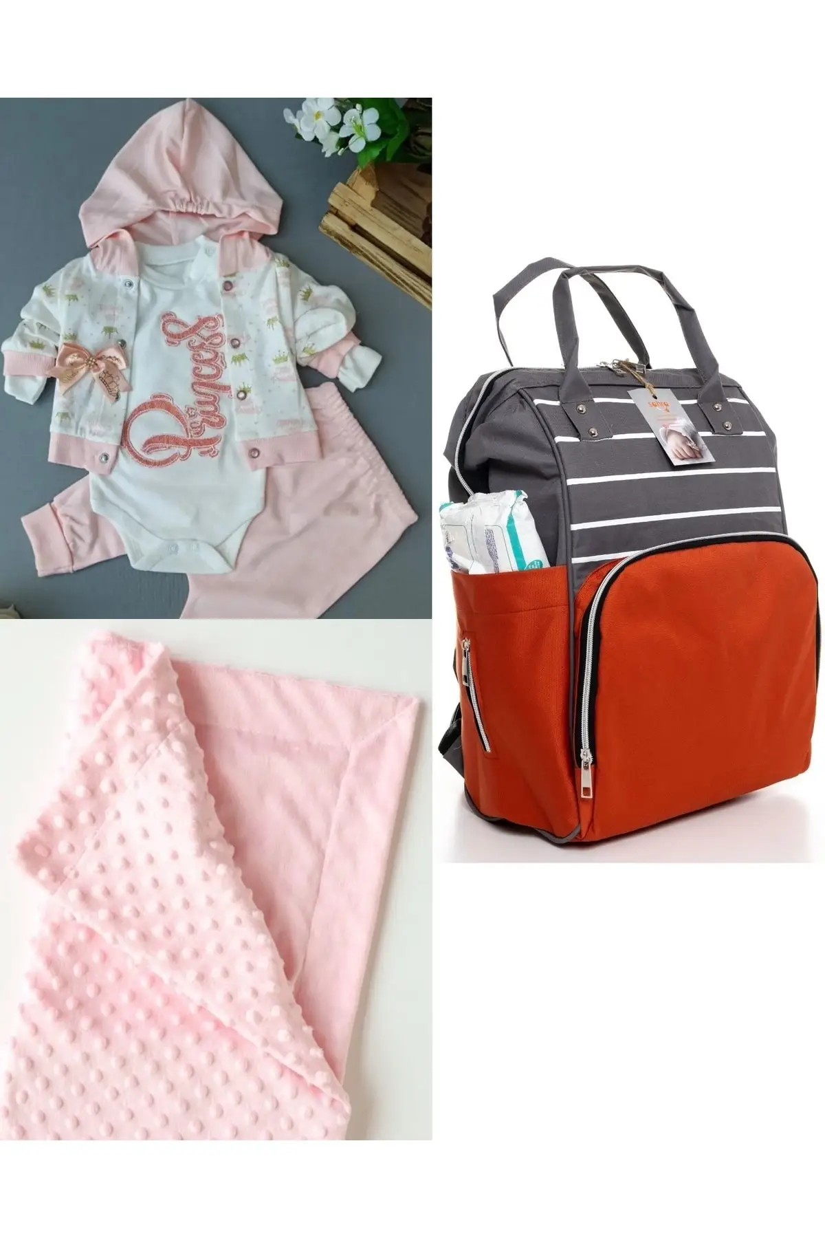 Функциональный рюкзак для ухода за мамой и ребенком, набор из 100% хлопка для выезда в больницу и одеяла из чипа, хлопок, розовый
Функциональный рюкзак для ухода за мамой и ребенком, набор из 100% хлопка для выезда в больницу и одеяла из чипа, хлопок, розовый