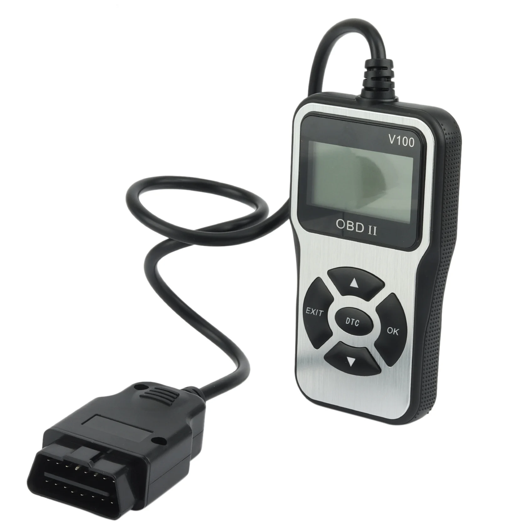 Автоматический сканер V100 OBD2, ручной многофункциональный 6-язычный автоматический диагностический инструмент OBD 2 (серебристый)
Автоматический сканер V100 OBD2, ручной многофункциональный 6-язычный автоматический диагностический инструмент OBD 2 (серебристый)
