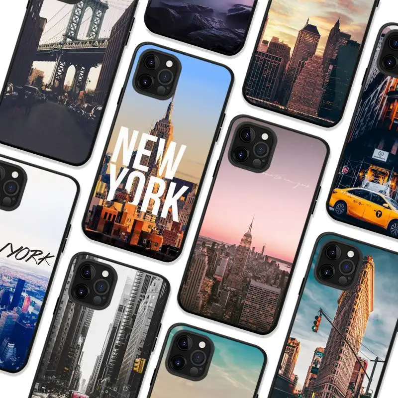 NYC New York City Phone Case for iPhone 11 12 13 Mini Pro Max 8 7 6 6S Plus X 5 SE 2020 XR XS Funda Cover
NYC New York City Phone Case for iPhone 11 12 13 Mini Pro Max 8 7 6 6S Plus X 5 SE 2020 XR XS Funda Cover