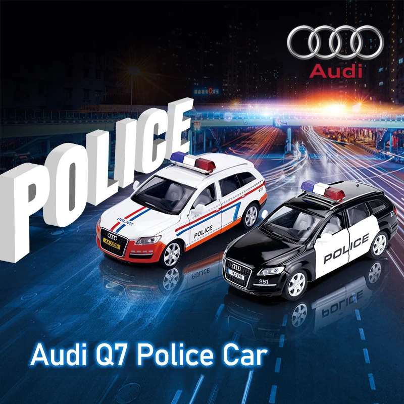 1:32 Audi Q7 модели полицейских автомобилей Литые литые автомобили из сплава 4 двери открытые звуки и искусственные игрушки для детей F229
1:32 Audi Q7 модели полицейских автомобилей Литые литые автомобили из сплава 4 двери открытые звуки и искусственные игрушки для детей F229