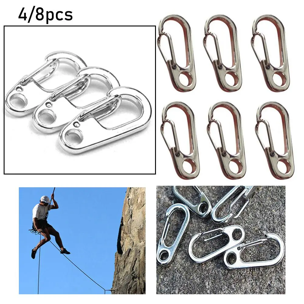 Buckle Safety Travel Tools Outdoor Hook Survival EDC Gear Spring Clips D Carabiner Camping Keyring D-Ring Key Chain
Buckle Safety Travel Tools Outdoor Hook Survival EDC Gear Spring Clips D Carabiner Camping Keyring D-Ring Key Chain