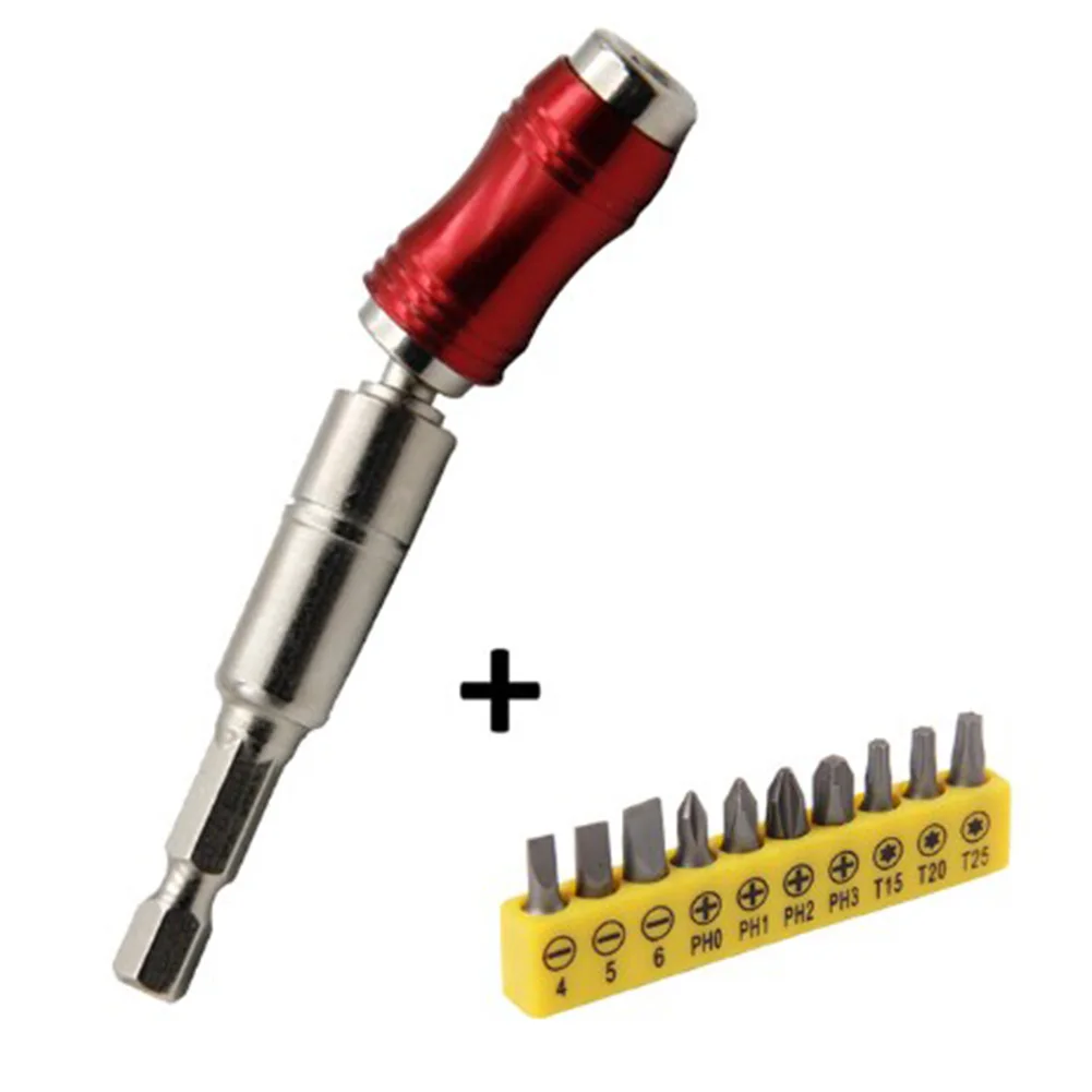 11pcs Screwdriver Bit Hex Adapter Set Quick Change Torx Cross Flat Drill Bit Hex Holder Power Drill Electric Driver Accessories
11pcs Screwdriver Bit Hex Adapter Set Quick Change Torx Cross Flat Drill Bit Hex Holder Power Drill Electric Driver Accessories