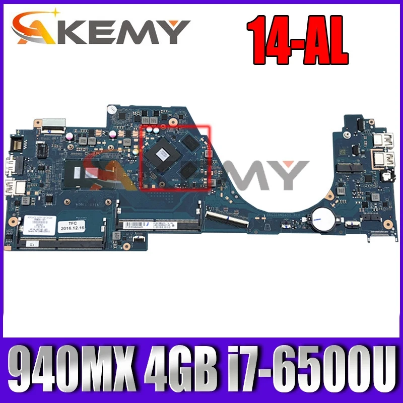 Для ноутбука HP Pavilion 14-AL, ноутбук motehrboard 855836-601, 855836-501, 855836-001, 940MX, 4 Гб фонаря, DAG31AMB6D0
Для ноутбука HP Pavilion 14-AL, ноутбук motehrboard 855836-601, 855836-501, 855836-001, 940MX, 4 Гб фонаря, DAG31AMB6D0