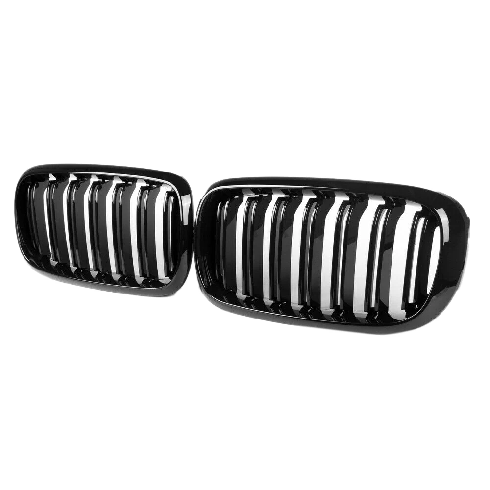 Front Kidney Grille Double Slat Sport Grill For-BMW X5 F15 X6 F16 X5M F85 X6M F86 2013-2019 (Gloss Black)
Front Kidney Grille Double Slat Sport Grill For-BMW X5 F15 X6 F16 X5M F85 X6M F86 2013-2019 (Gloss Black)