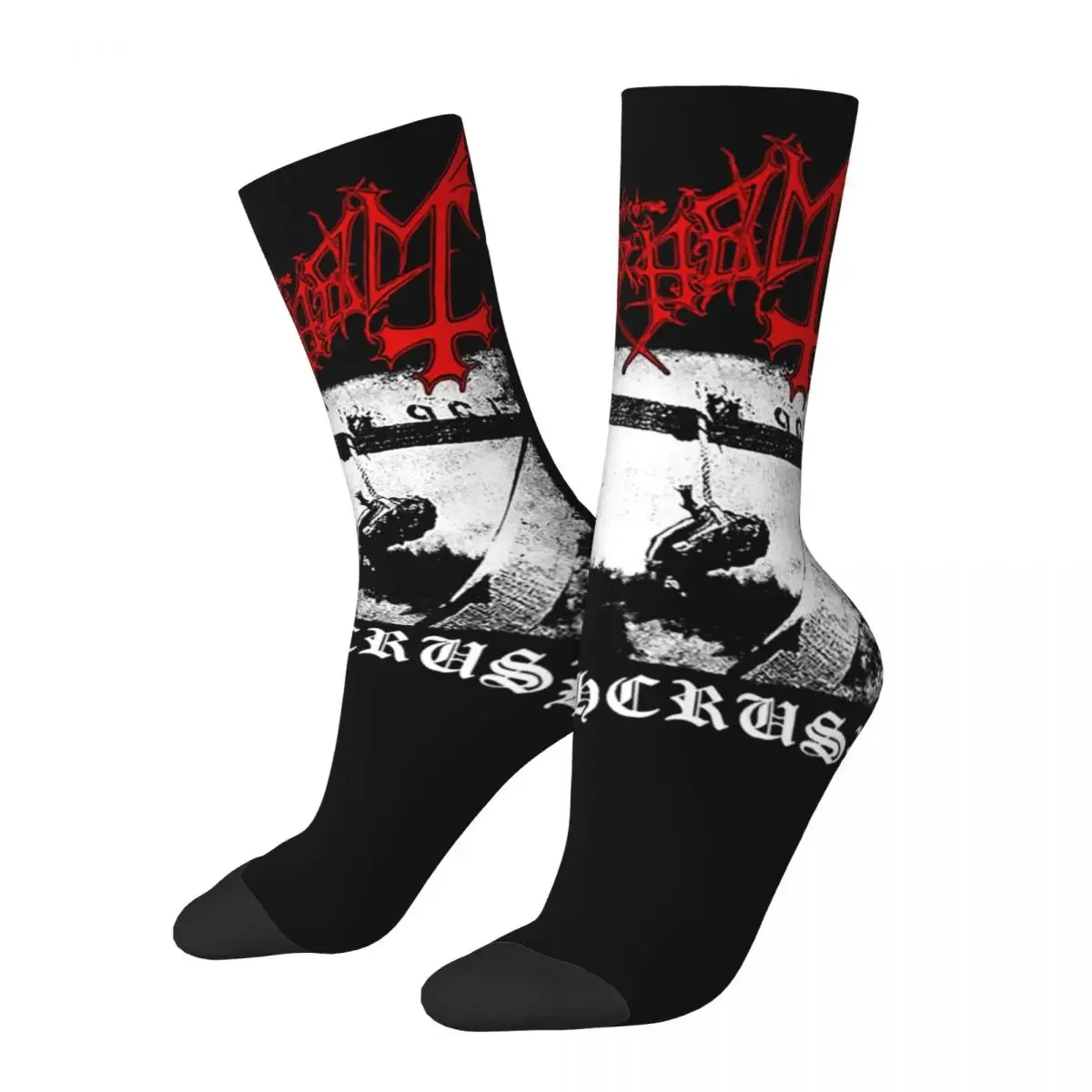 Модные короткие носки с надписью Mayhem deathдавлением eurunknown Dead Varg милые средней длины