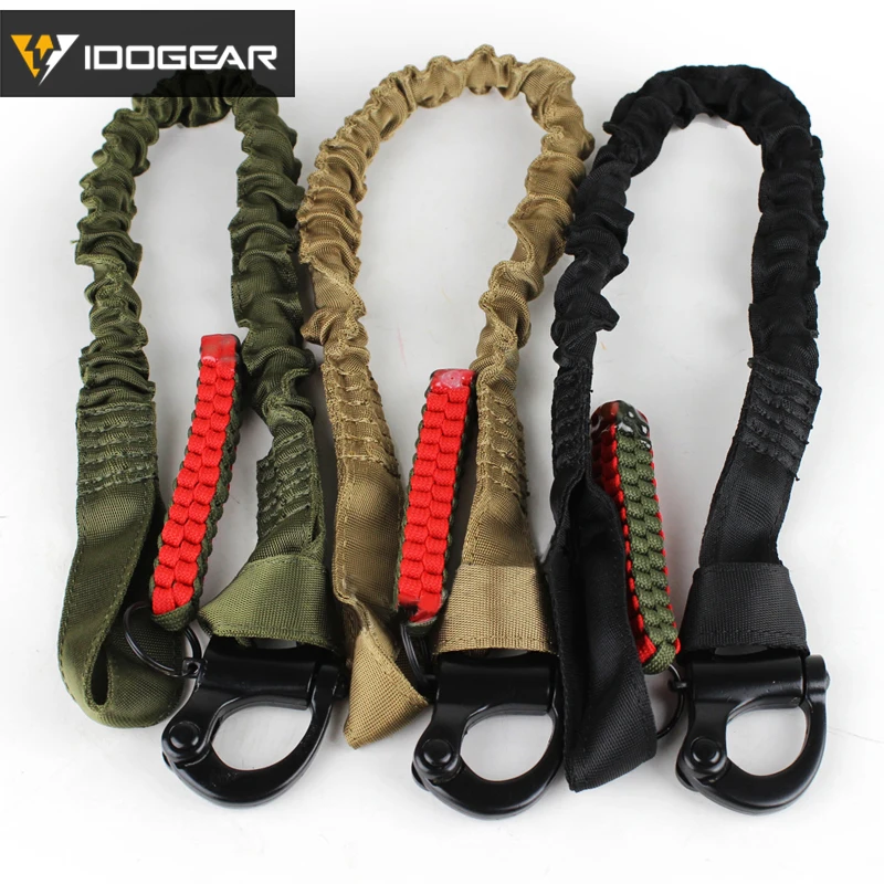 

IDOGEAR Tactical Quick Release Save Sling Lanyard Military Combat Safety Sling Airsoft Gear CS Wargame