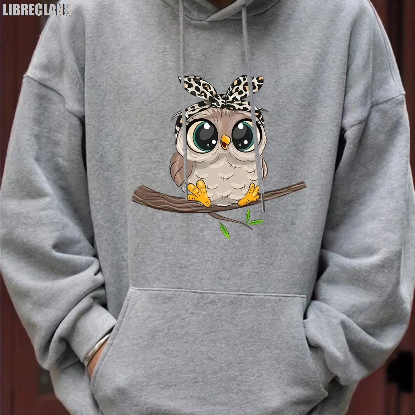Толстовка мужская с капюшоном и принтом совы, на осень
Толстовка мужская с капюшоном и принтом совы, на осень