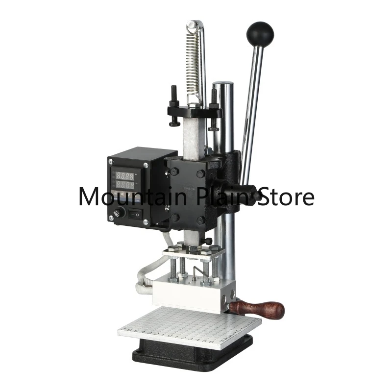 110V 220V SD-160T Digital Manual Hot Foil Stamping Machine T-slot 5*10cm PVC Leather Paper Heat Press
110V 220V SD-160T Digital Manual Hot Foil Stamping Machine T-slot 5*10cm PVC Leather Paper Heat Press