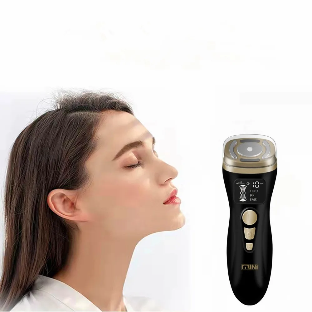 

2022 Mini HIFU 2nd Generation Original EMS RF Ultrasonic Rejuvenation Tighten Lifting Therapy Skin Facial Care LED Anti Wrinkle