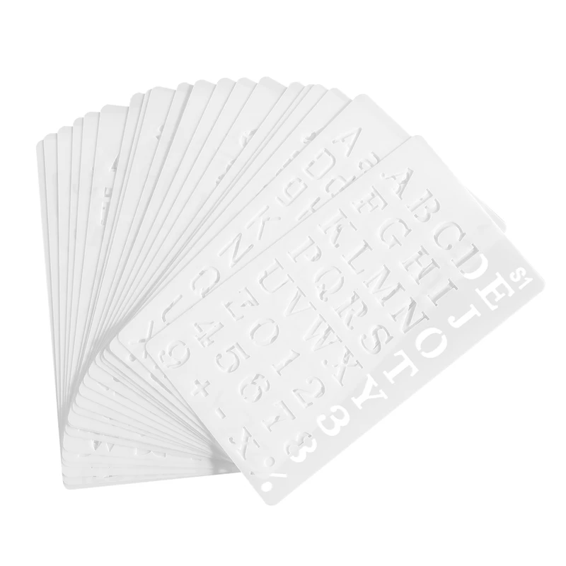 20Pack Letter And Number Stencils Reusable Alphabet Stencils Journal Supplies Templates For Kids Drawing
20Pack Letter And Number Stencils Reusable Alphabet Stencils Journal Supplies Templates For Kids Drawing