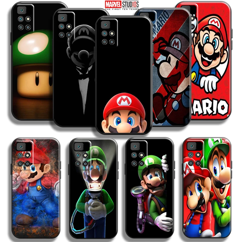 Cartoon Super Mario Bros Phone Case For Xiaomi Redmi 10 6.5 Inch Black Soft Silicone Cover Coque Funda
Cartoon Super Mario Bros Phone Case For Xiaomi Redmi 10 6.5 Inch Black Soft Silicone Cover Coque Funda