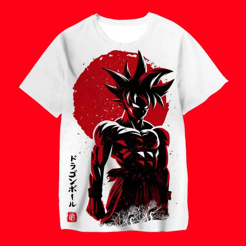 Мужская футболка Dragon Ball Goku Super Saiyan, белая дышащая футболка с коротким рукавом для детей
Мужская футболка Dragon Ball Goku Super Saiyan, белая дышащая футболка с коротким рукавом для детей