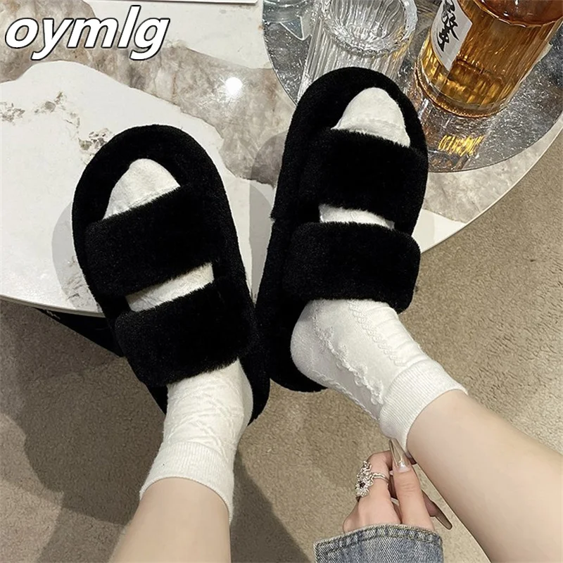 Плюшевые тапочки на толстой подошве для женщин на осень и зиму, новые плюшевые тапочки для женщин дома, плюшевые тапочки на толстой подошве
Плюшевые тапочки на толстой подошве для женщин на осень и зиму, новые плюшевые тапочки для женщин дома, плюшевые тапочки на толстой подошве