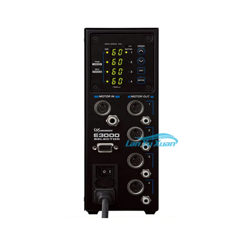 Spindle frequency divider E3000 selector Japan NAKANISHI four-spindle motor speed control host
Spindle frequency divider E3000 selector Japan NAKANISHI four-spindle motor speed control host