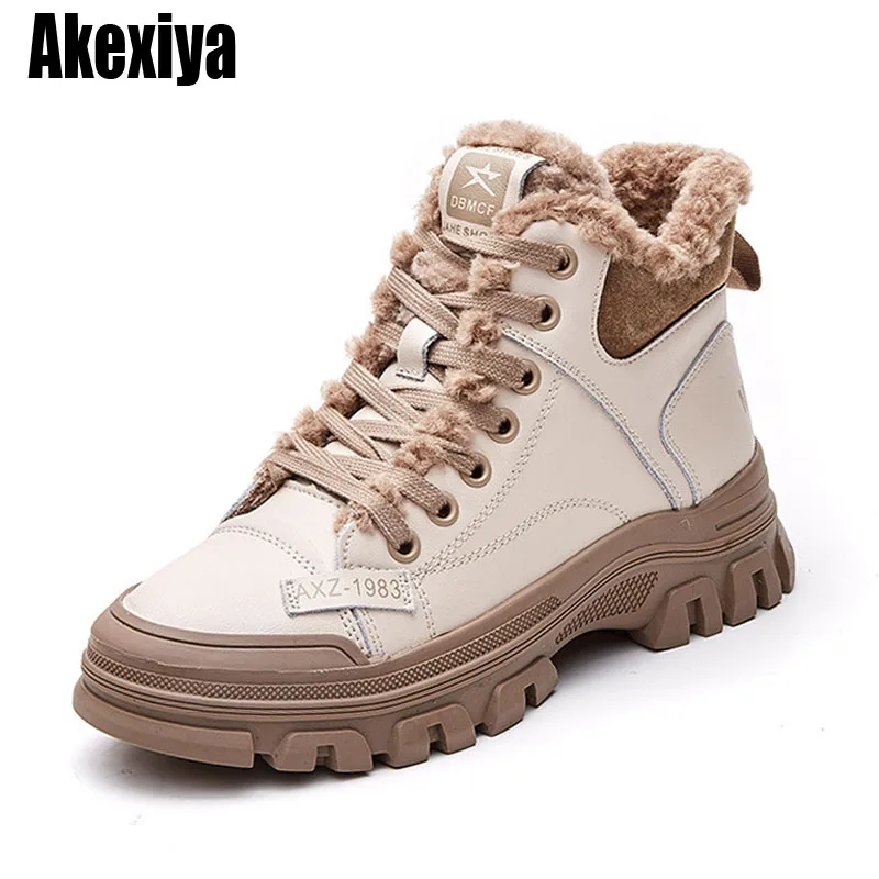 Genuine Leather Women Grey Leather Boots Winter Shoes Plush Warm Platform Boots Vintage Snow Ankle Booties Fashion BC5029
Genuine Leather Women Grey Leather Boots Winter Shoes Plush Warm Platform Boots Vintage Snow Ankle Booties Fashion BC5029
