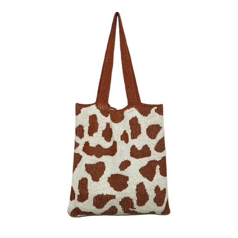 Вязаная сумка-тоут, сумки, повседневная женская сумка на плечо, сумка для хранения книг, сумка для пельменей
Вязаная сумка-тоут, сумки, повседневная женская сумка на плечо, сумка для хранения книг, сумка для пельменей