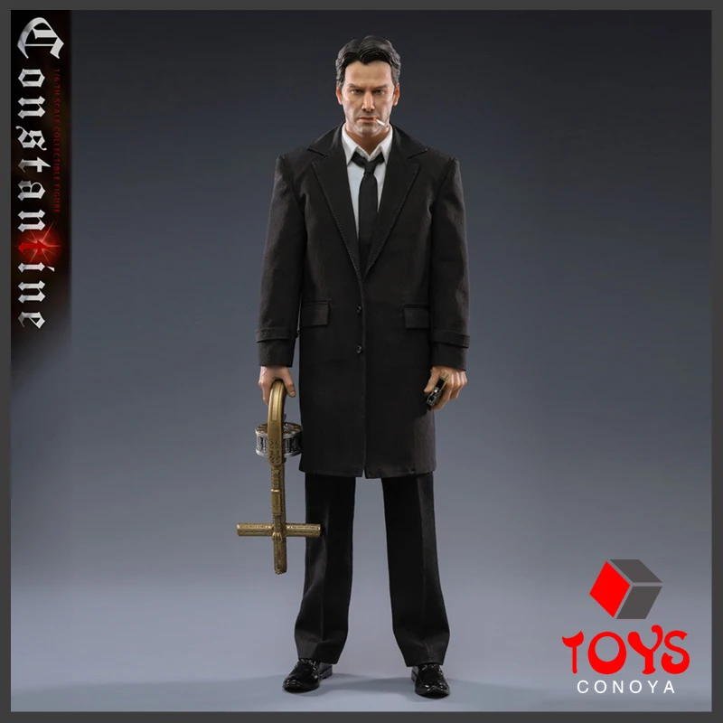 In Stock 1/6 Scale DAFTOYS F019 Hell Detective Constantine Keanu Reeves Head Body Action Figure Model 12-inch for Fans Gifts
In Stock 1/6 Scale DAFTOYS F019 Hell Detective Constantine Keanu Reeves Head Body Action Figure Model 12-inch for Fans Gifts