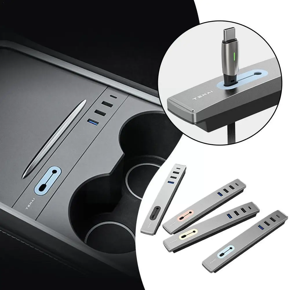 Suspended Docking Station For Tesla Model 3 Model Y 2022 Quick Charger Intelligent USB Shunt Hub Charging Data Accessories W3R1
Suspended Docking Station For Tesla Model 3 Model Y 2022 Quick Charger Intelligent USB Shunt Hub Charging Data Accessories W3R1