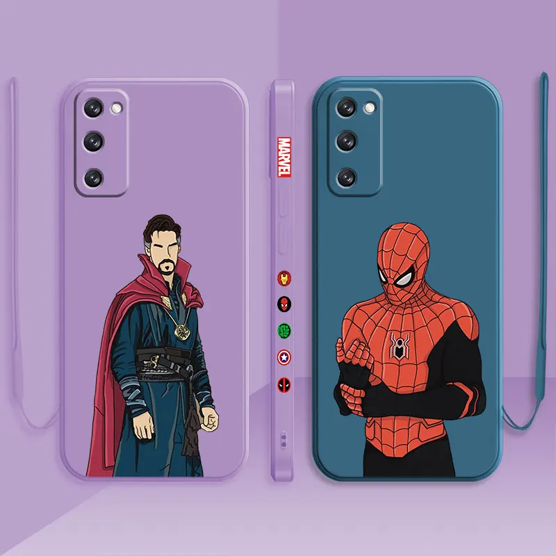 Candy Liquid Case For Samsung S20 S21 FE S22 Ultra S10 S9 S8 Plus Note 20 10 Lite Cover Marvel Doctor Strange Stephen Spiderman
Candy Liquid Case For Samsung S20 S21 FE S22 Ultra S10 S9 S8 Plus Note 20 10 Lite Cover Marvel Doctor Strange Stephen Spiderman