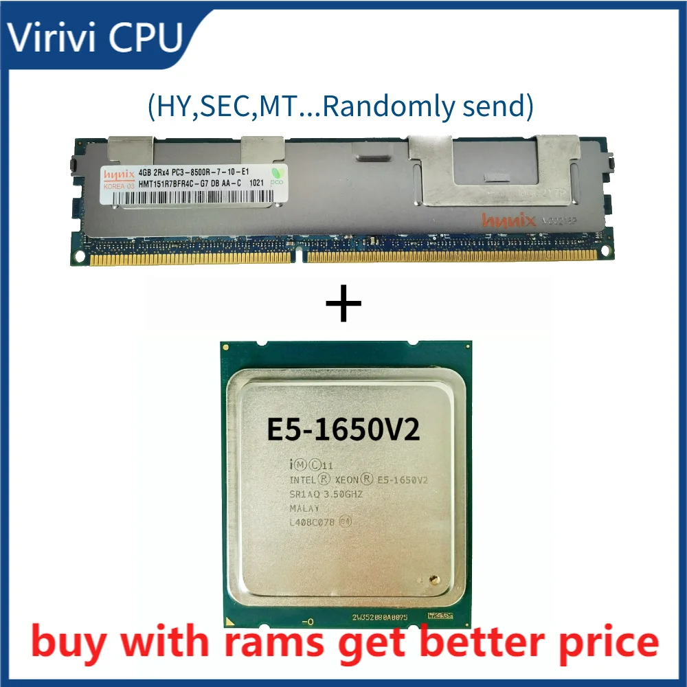 Серверный процессор DDR3 4G 1066 МГц с процессором E5 1650 V2 E5-1650 V2 CPU LGA 2011
Серверный процессор DDR3 4G 1066 МГц с процессором E5 1650 V2 E5-1650 V2 CPU LGA 2011