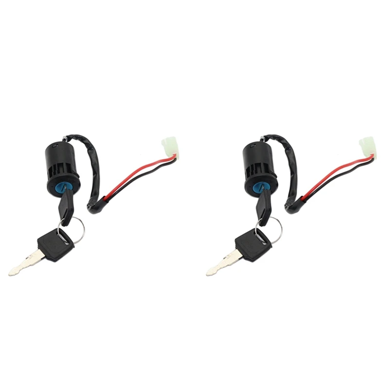 2 Set ATV Ignition Key Switch Universal 4 Wires Ignition Keys Start Switch Lock Key For ATV Go Kart Scooter Motorcycle
2 Set ATV Ignition Key Switch Universal 4 Wires Ignition Keys Start Switch Lock Key For ATV Go Kart Scooter Motorcycle