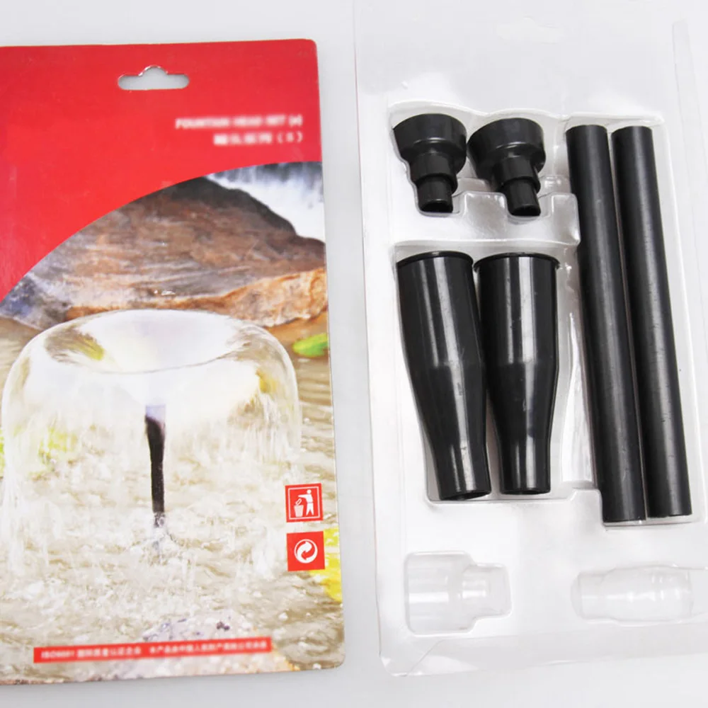 8PCS Plastic Fountain Nozzles Set Black Home Multi-functional Garden Fountain Plastic Nozzle Head Accessories
8PCS Plastic Fountain Nozzles Set Black Home Multi-functional Garden Fountain Plastic Nozzle Head Accessories