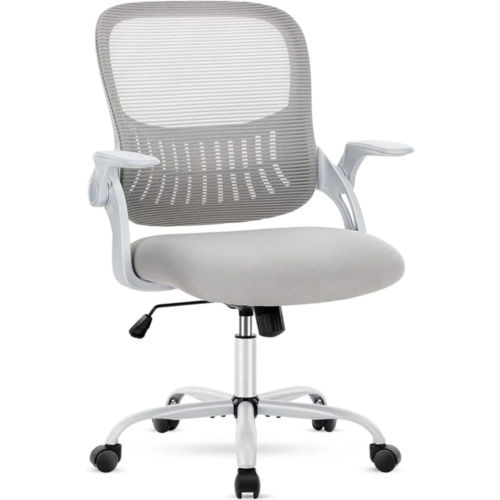 

Офисное кресло, настольное кресло, эргономичные стулья для дома и офиса, компьютерное кресло, сетчатые настольные стулья, офисное кресло со средней спинкой