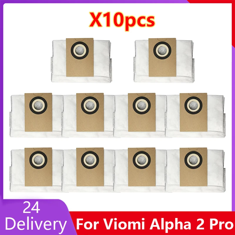 For Viomi Alpha 2 Pro Robot Vacuum Cleaner Parts Replacement Large capacity non-woven Dust Bag kits for household accessories
For Viomi Alpha 2 Pro Robot Vacuum Cleaner Parts Replacement Large capacity non-woven Dust Bag kits for household accessories