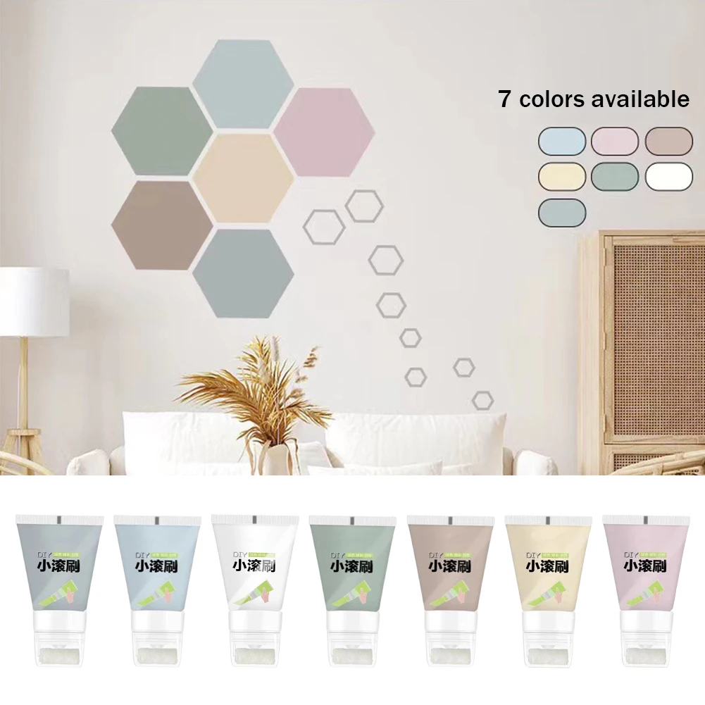 Rolling Brush Latex Paint Quick Drying Wall Treatments Brush Strong Covering Power Traceless Odorless for Construction Supplies
Rolling Brush Latex Paint Quick Drying Wall Treatments Brush Strong Covering Power Traceless Odorless for Construction Supplies
