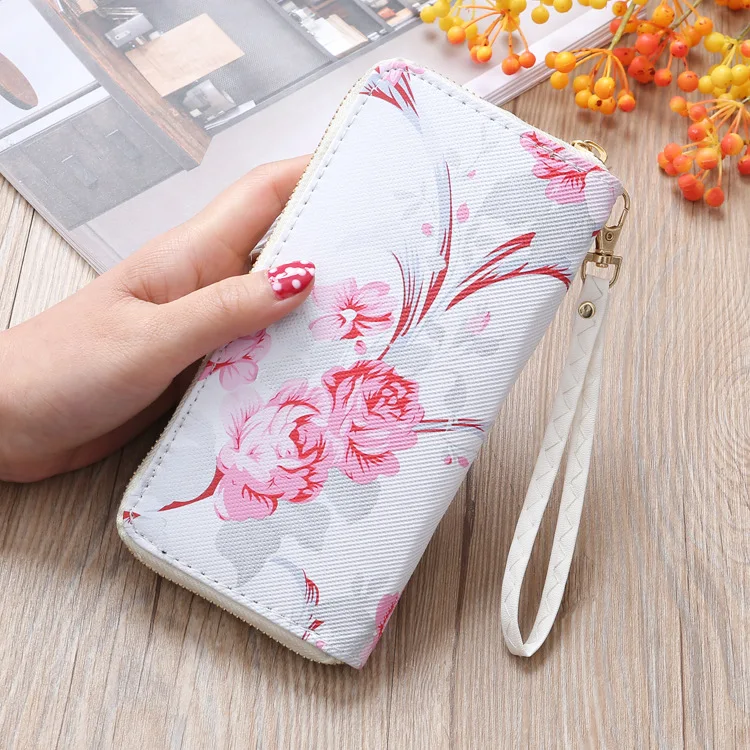 Women Print Style Long Wallets Female Fashion Brand Card Holders Cellphone Pocket PU Leather Clutch Women Wallet
Women Print Style Long Wallets Female Fashion Brand Card Holders Cellphone Pocket PU Leather Clutch Women Wallet