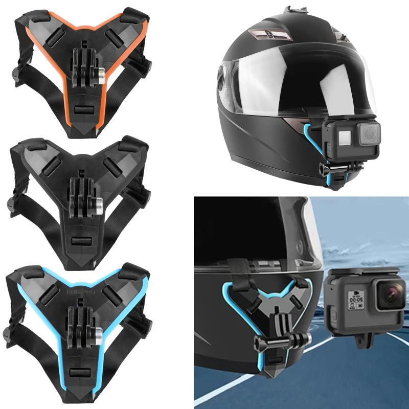 

Подставка для мотоциклетного шлема подбородок держатель для экшн-камеры GoPro Hero 5/6/7 держатель на все лицо аксессуар для мотоциклетной камеры