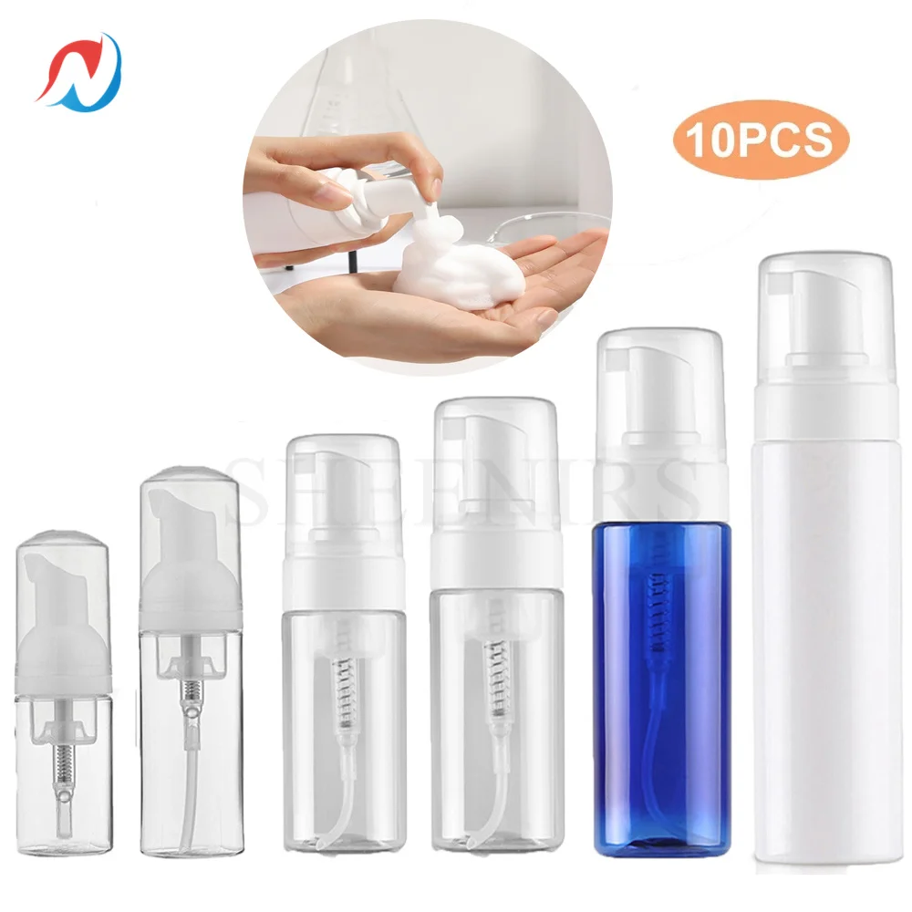 10pcs 30/50/60/100/150/200ml Plastic Foam Pump Bottle Empty Face Eyelashes Cosmetic Bottle Cleaner Soap Dispenser Foam Bottle
10pcs 30/50/60/100/150/200ml Plastic Foam Pump Bottle Empty Face Eyelashes Cosmetic Bottle Cleaner Soap Dispenser Foam Bottle