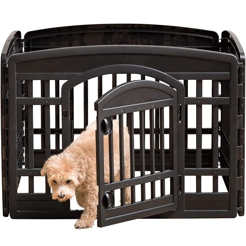 Dog Fence 4 Panel Foldable Metal Pet Cage With Door For Indoor Kennel Dog Fence Practice Foldable Dog Cage (Spot in USA)
Dog Fence 4 Panel Foldable Metal Pet Cage With Door For Indoor Kennel Dog Fence Practice Foldable Dog Cage (Spot in USA)