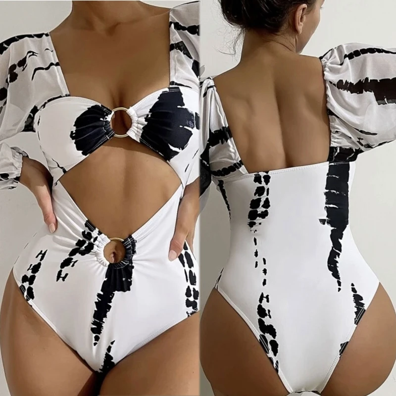 Women One Piece Swimsuit Solid Swimwear Female Hollow Out Monokini Bodysuit
Women One Piece Swimsuit Solid Swimwear Female Hollow Out Monokini Bodysuit