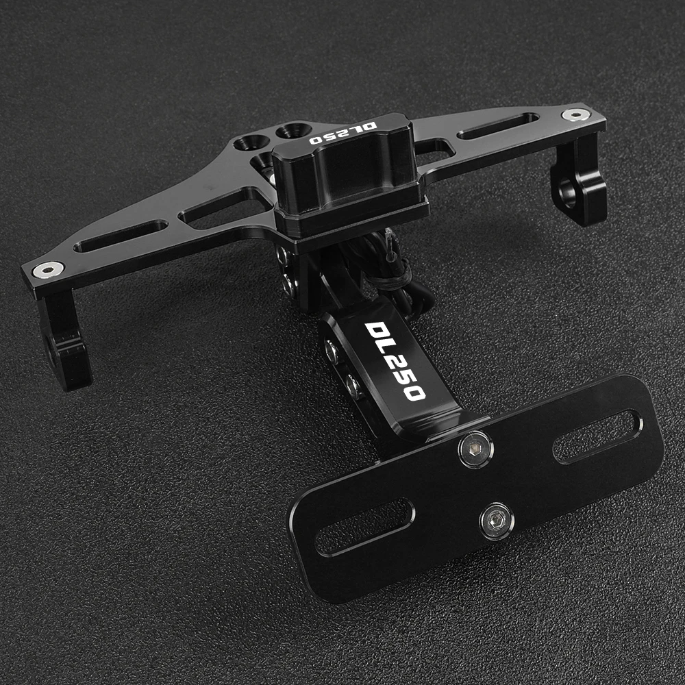 For SUZUKI DL250 DL 250 Motorcycle Fender Eliminator Adjustable License Plate Holder Bracket LED Moto License Plate Holder Frame
For SUZUKI DL250 DL 250 Motorcycle Fender Eliminator Adjustable License Plate Holder Bracket LED Moto License Plate Holder Frame