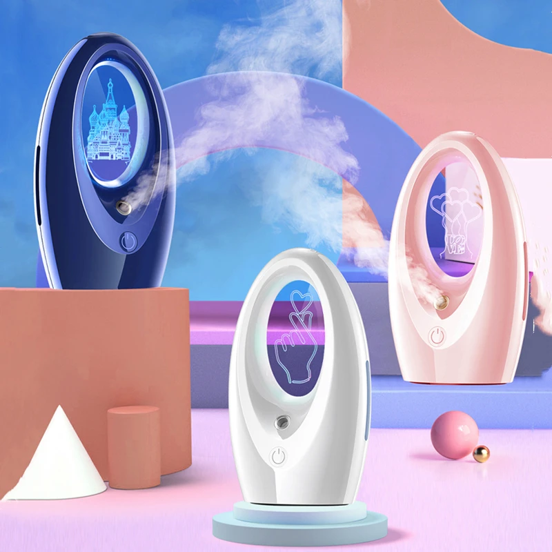 Usb Humidifier Nightlight Household Air Atomizer Large Fog Volume Water Replenishment Instrument LED Creative 3D Pattern Sprayer
Usb Humidifier Nightlight Household Air Atomizer Large Fog Volume Water Replenishment Instrument LED Creative 3D Pattern Sprayer