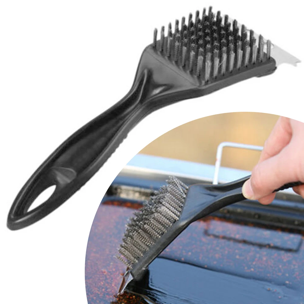 Barbecue Brush Oven Cleaner BBQ Grill Kitchen Scraper Remover Metal Cleaning Brush 20cm X 7.2cm Garden Outdoor Cooking Tool
Barbecue Brush Oven Cleaner BBQ Grill Kitchen Scraper Remover Metal Cleaning Brush 20cm X 7.2cm Garden Outdoor Cooking Tool