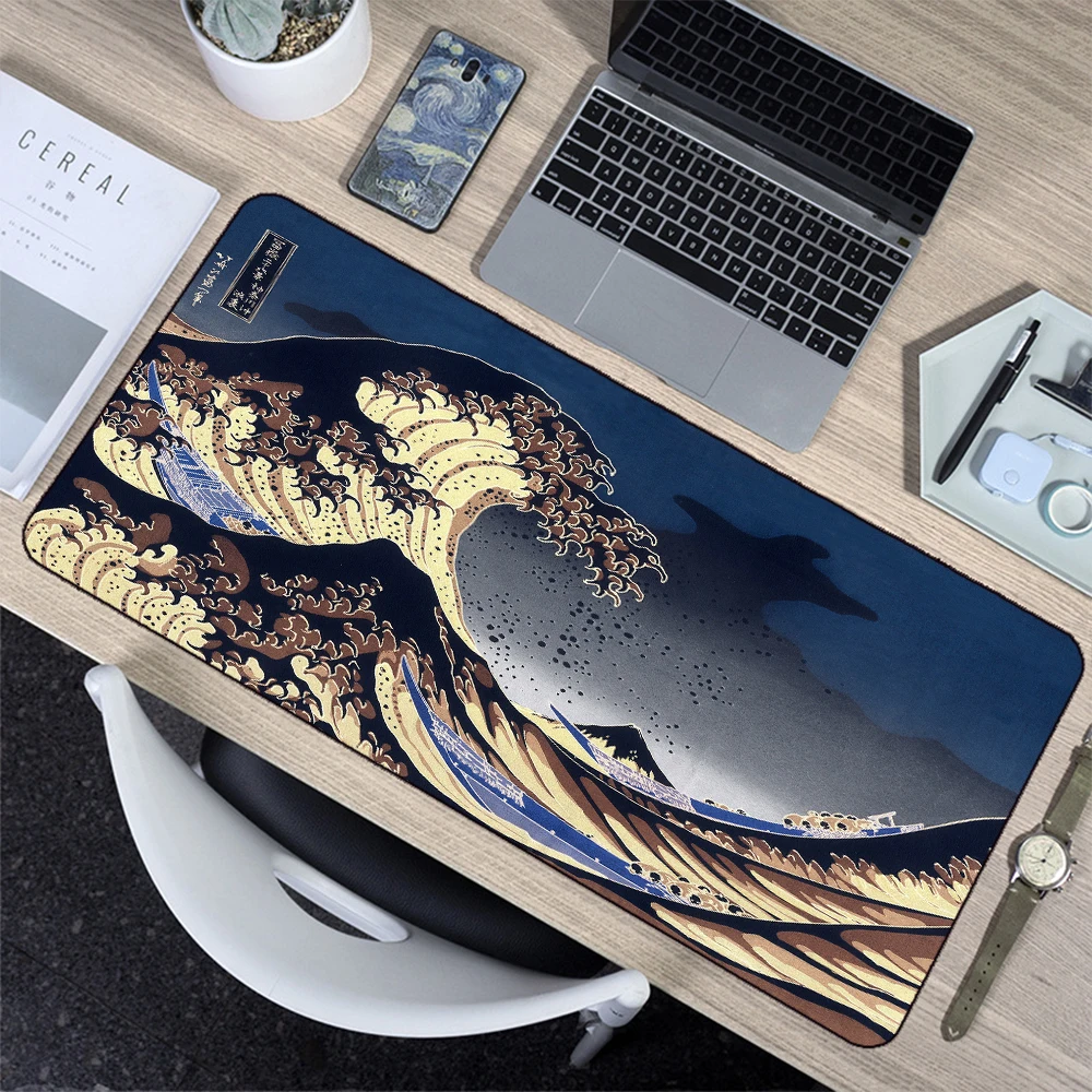Kanagawa Golden Wave Anime Mouse Pad Game Accessorie Computer Desk Pad Desktop Office Desk Integrated Mouse Pad Mouse Pad Large
Kanagawa Golden Wave Anime Mouse Pad Game Accessorie Computer Desk Pad Desktop Office Desk Integrated Mouse Pad Mouse Pad Large