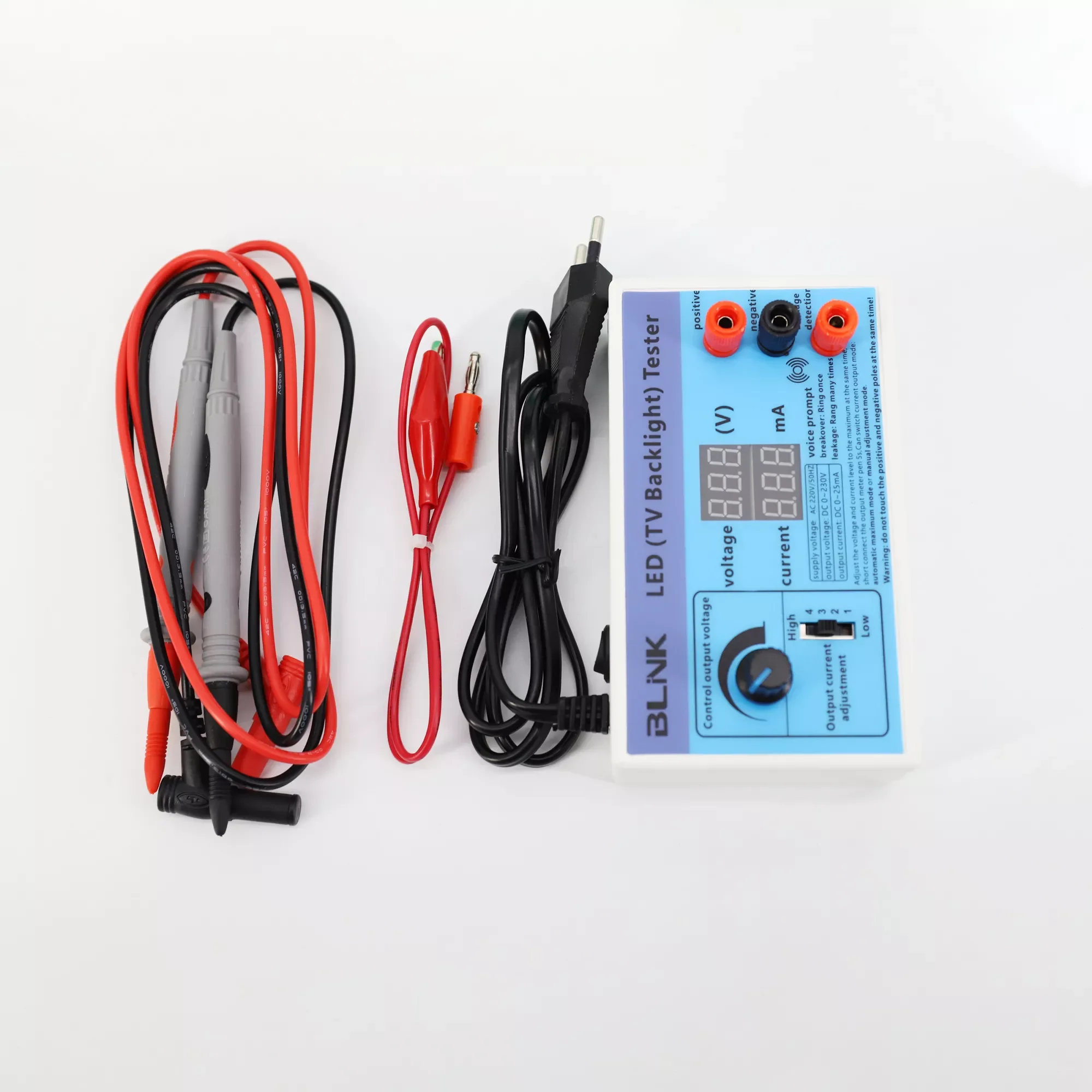 100%new 0-230V Output LED TV Backlight Tester Multipurpose LED Strips Beads Test Tool LS'D Tool
100%new 0-230V Output LED TV Backlight Tester Multipurpose LED Strips Beads Test Tool LS'D Tool