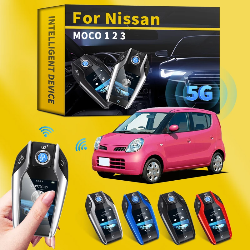 For Nissan MOCO 1 2 3 MG21S MG22S MG33S Modified Smart Remote Car Keys with LCD Display Display Screen for Keyless-go Vehicle
For Nissan MOCO 1 2 3 MG21S MG22S MG33S Modified Smart Remote Car Keys with LCD Display Display Screen for Keyless-go Vehicle
