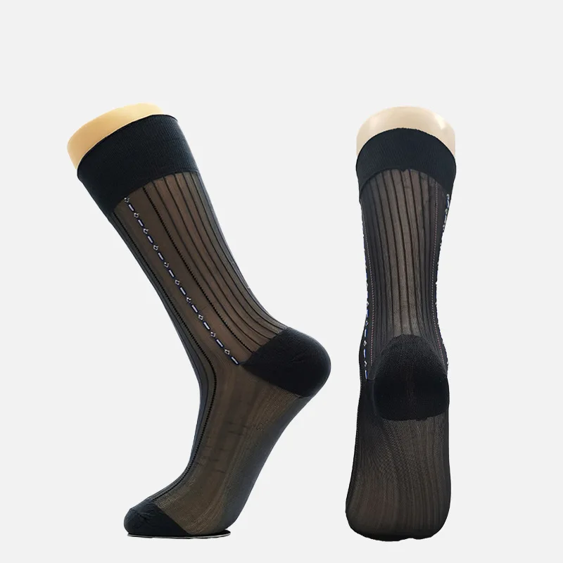 European and American new business men's socks men's mid-tube stockings nylon striped socks
European and American new business men's socks men's mid-tube stockings nylon striped socks