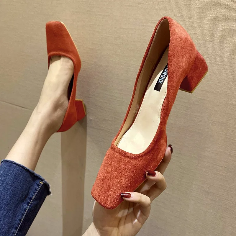 Square High Heels Shoes Woman 2022 New Autumn Square Toe Black Heels Office Ladies Female Pumps Zapatos Rojos Mujer 
Square High Heels Shoes Woman 2022 New Autumn Square Toe Black Heels Office Ladies Female Pumps Zapatos Rojos Mujer