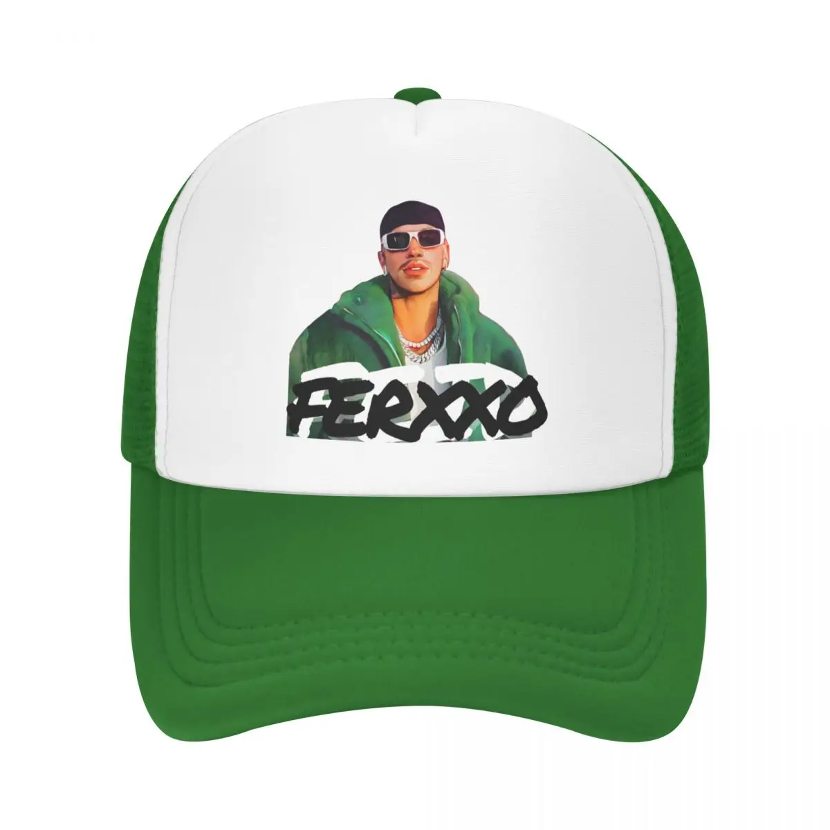 Adult Feid Ferxxo Art Trucker Cap Hip-Hop Mesh Baseball Caps Polyester Reggaeton Singer Dad Hat Sun Caps Adjustable Racing Cap 
Adult Feid Ferxxo Art Trucker Cap Hip-Hop Mesh Baseball Caps Polyester Reggaeton Singer Dad Hat Sun Caps Adjustable Racing Cap