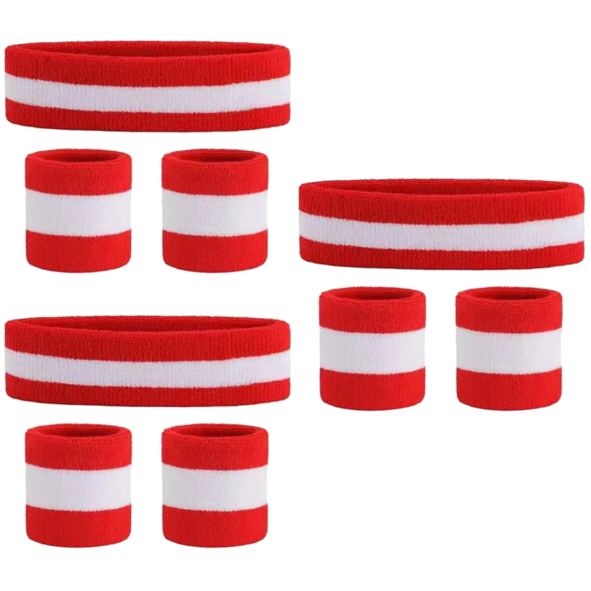 3 Sets Basketball Football Sweatbands Wristbands Sweatbands Sweatband Wrist for Sports Men Exercise
3 Sets Basketball Football Sweatbands Wristbands Sweatbands Sweatband Wrist for Sports Men Exercise